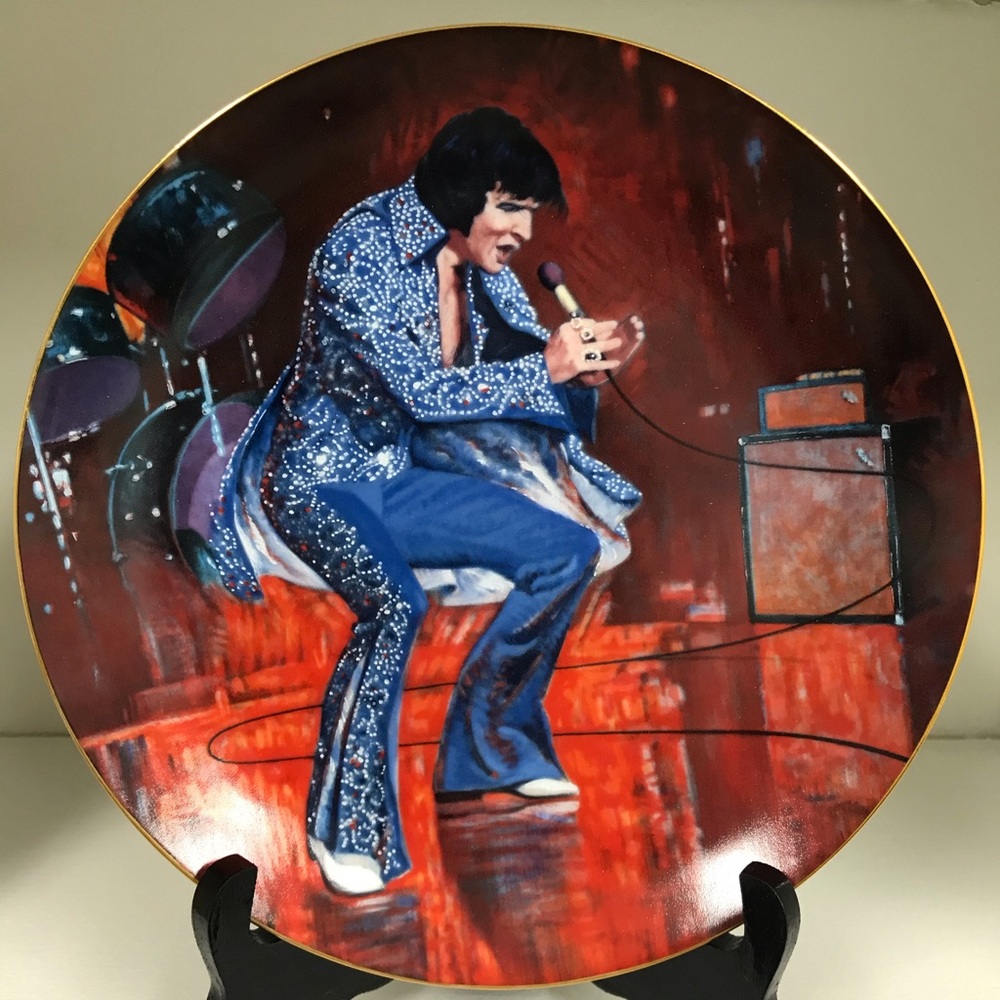 Brand New Vintage Elvis Presley Collector’s Plate
